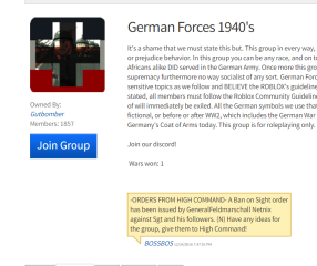 German Forces 1940's in Fall, 2016